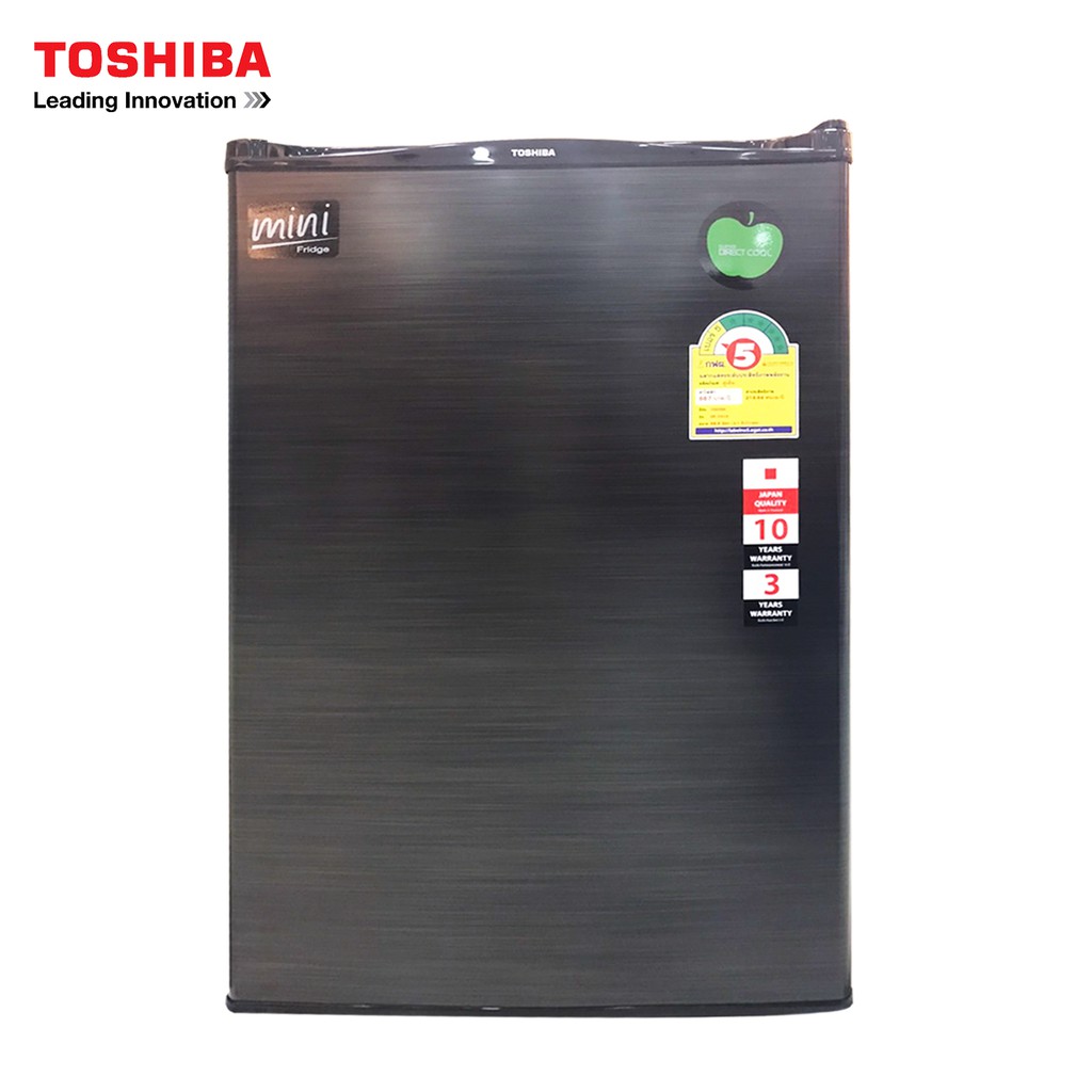ภาพหน้าปกสินค้าToshiba ตู้เย็นมินิบาร์ 1 ประตู ความจุ 3.1 คิว รุ่น GR-D906-MG (สีดำ) จากร้าน porpanich_officialshop บน Shopee