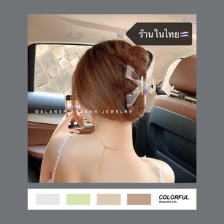 [พร้อมส่ง]🇹🇭 กิ๊บติดผมเกาหลี 🦋สีหินอ่อนหวานๆสไตล์เกาหลี 💜💖