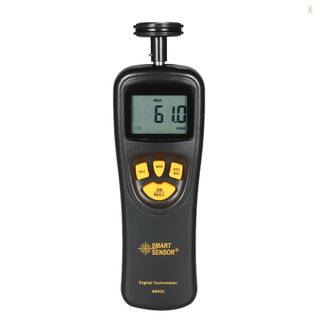 Flt SMART SENSOR เครื่องวัดความเร็วรอบเครื่องยนต์ดิจิทัล LCD แบบมือถือ ช่วงวัดกว้าง 0.5~19999 RPM