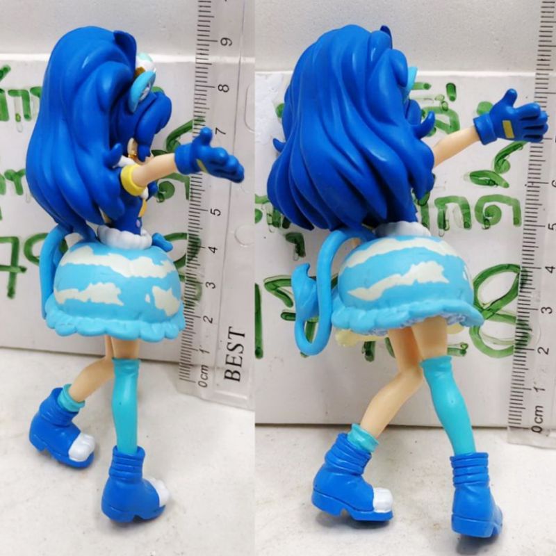 แท้-มือ2-bandai-pretty-cure-kirakira-precure-a-la-mode-cure-marine-gelato-diamondfigure-สีฟ้า-โมเดล-พริตตี้-เคียว