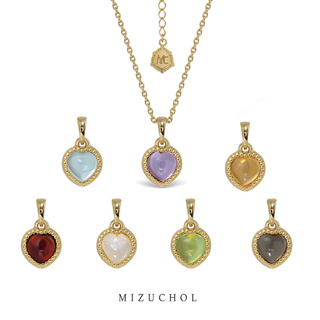 ภาพหน้าปกสินค้าMizuchol-สร้อยเสริมดวงความรักประจำวันเกิด Darling Necklace พลอยแท้ ตัวเรือนเงินแท้ (ชุบทองคำแท้) ที่เกี่ยวข้อง