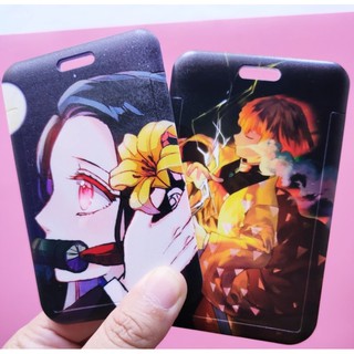 [พร้อมส่ง] ที่ใส่บัตรพร้อมสายคล้อง ลายดาบพิฆาตอสูร Demon Slayer