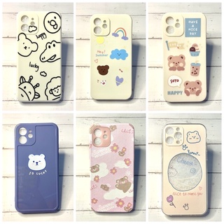✅พร้อมส่งจากไทย✅ เคสซิลิโคน ไอโฟน 12 / 12pro ลายหมี cute iphone 12 / 12 pro case