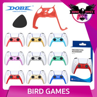 ภาพหน้าปกสินค้ากรอบจอย จอย PS5 ยี่ห้อ Dobe เปลี่ยนสีจอย [Dobe Decoration Accessory for PS5 Controller] [DualSense] [ps5 shell] ที่เกี่ยวข้อง