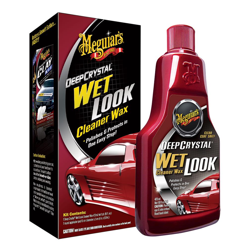 แว็กซ์ขัดเคลือบสี-meguiars-cleaner-wax-473-มล-น้ำยาดูแลรถยนต์-car-cleaner-wax-meguiars-deep-crystal-carnauba-wax-473ml