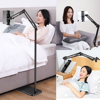 Aluminum Scalable Flexible Arm Floor Tablet Phone Stand Holder Support For Xiaomi iPad Pro12.9 Lounger Bed Mount Bracket