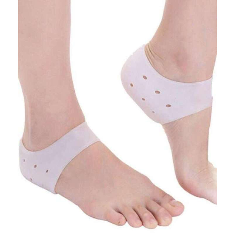 eco-ซิลิโคนป้องกันส้นเท้าแตก-ปวดส้นเท้า-รองช้ำ-c-001001-silicone-heels-cover-จำนวน-2-คู่-แถม-1-คู่-white