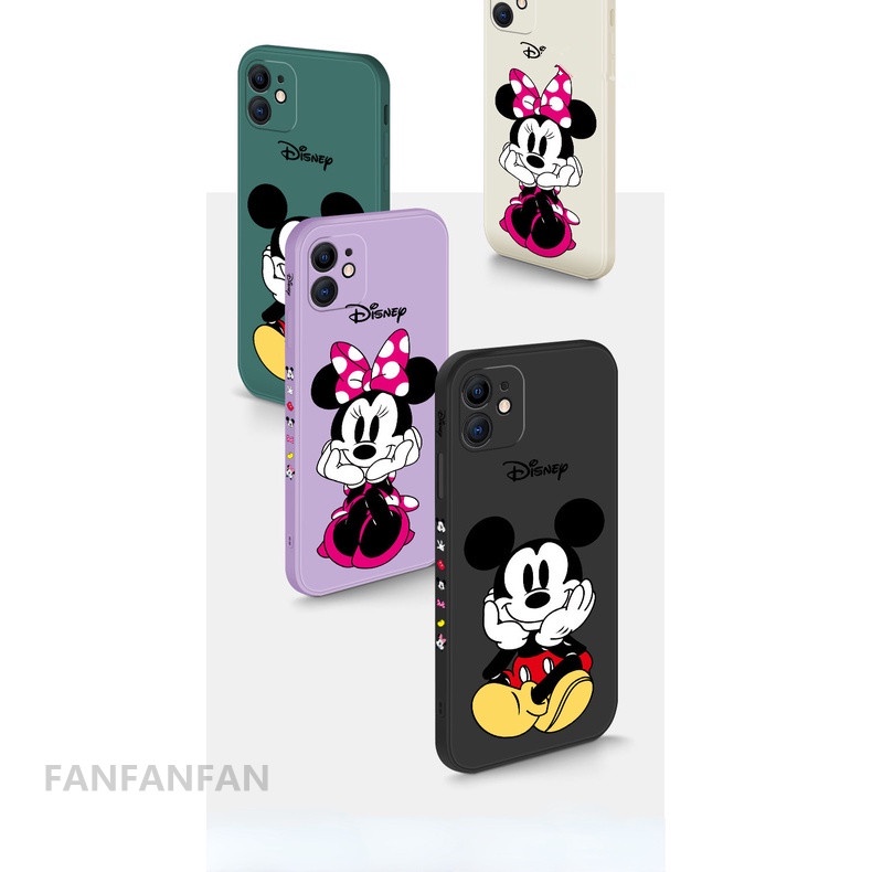 เคสโทรศัพท์มือถือ-ซิลิโคน-tpu-นิ่ม-ขอบตรง-ลายการ์ตูนดิสนีย์-มิกกี้เมาส์-เรียบง่าย-สําหรับ-oppo-a15-a15s-a16-a16k-a3s-a5-a12e-a83