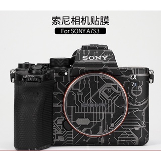 สินค้า 【HOHO】ฟิล์มสติกเกอร์ ลายพราง ป้องกันกล้อง สําหรับ SonyA7S3 SONY α7SIII 3M