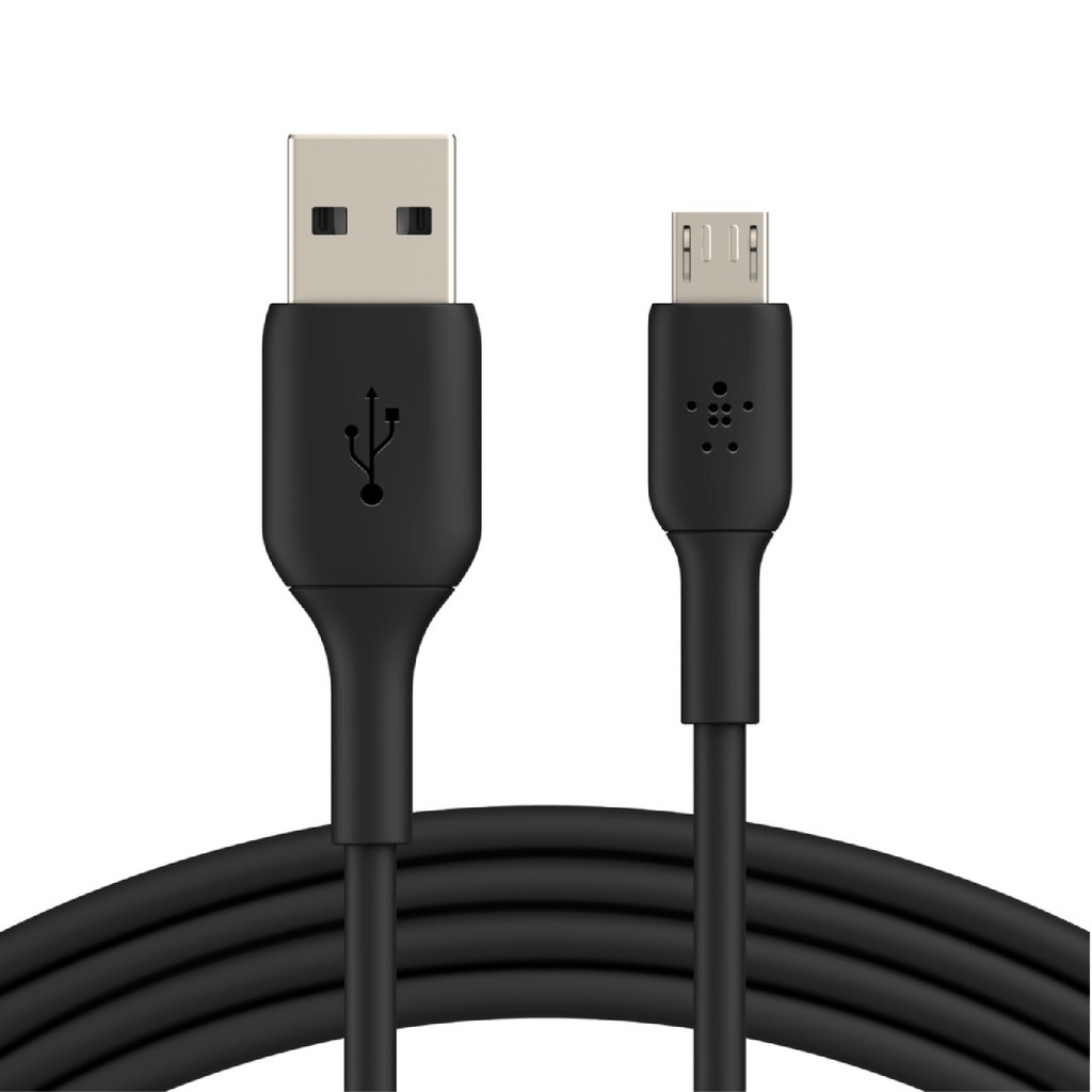 belkin-สายชาร์จพร้อมถ่ายโอนข้อมูล-android-micro-usb-to-usb-cable-cab005bt1m-f2cu012bt