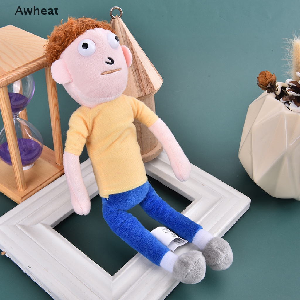 ภาพหน้าปกสินค้าของเล่นตุ๊กตานุ่ม รูปการ์ตูน Pickle Rick Sanchez Morty Smith Mr Poopybutth สําหรับเด็ก จากร้าน awheat.th บน Shopee