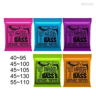 Ernie ball สายกีตาร์ guitar String 2215/2220/2221/222223/2225 1 ชุด