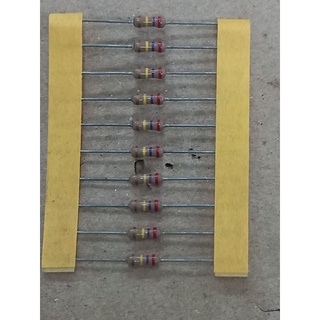 รีซิสเตอร์#1/4W #270K#R# ตัวต้านทาน( ราคาเเพ็ค 10 ตัว)
