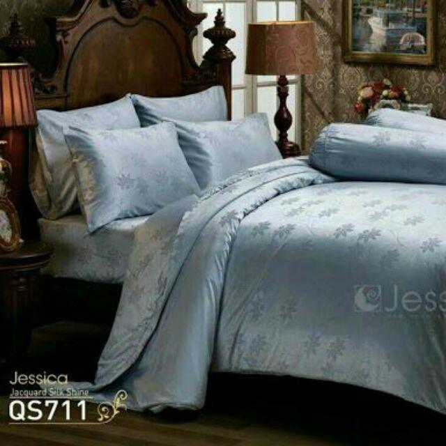 ผ้าปูที่นอนไม่รวมนวม เจสสิก้า แจ็คการ์ด คอตตอน(Jessica Jacquard Cotton ...