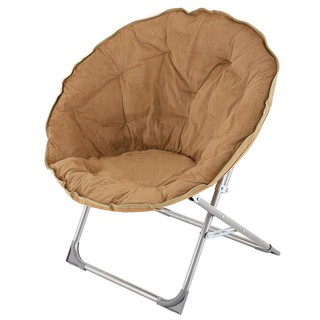 เก้าอี้พักผ่อน FURDINI ROUNDY GR-TY1920-CA สีน้ำตาล หมดปัญหาความเมื่อยล้าด้วยเก้าอี้พักผ่อนพับได้ จากแบรนด์ FURDINI ดีไซ