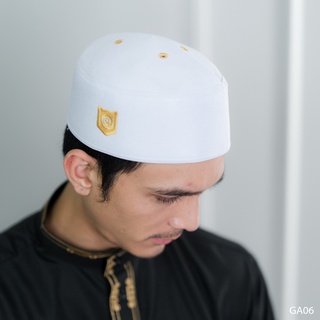 ภาพขนาดย่อของภาพหน้าปกสินค้าหมวกมุสลิมชายหรือหมวกอิสลามกะปิเยาะห์(ซื้อ2ใบ เหลือใบละ 79 บาท) ทรงสวยเนื้ออย่างดี วาริสมุสลิม ga06 EP1. จากร้าน warismuslim บน Shopee ภาพที่ 8