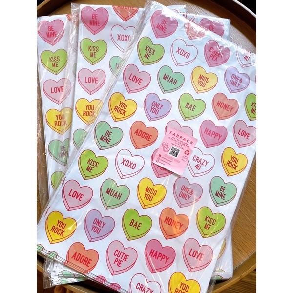 กรอกโค้ด-vy8xbu7d-ลด-65-50ซอง-แพค-ซองไปรษณีย์-28x42-cmmailer-bag-heart-candy