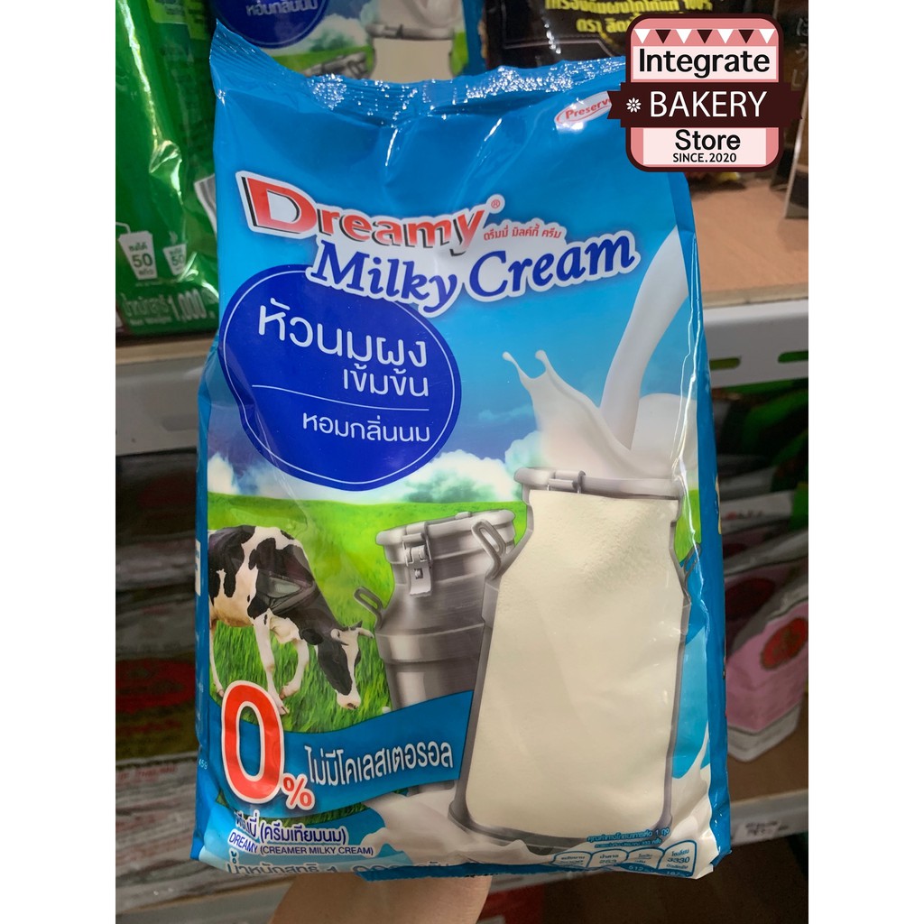 ภาพหน้าปกสินค้าD_Dreamy Milky Cream (หัวนมผง เข้มข้น) ขนาด 1,000 กรัม หัวนมผง เข้มข้น ดรีมมี่ ขนาด 1,000 กรัม Dreamy Milky Cream