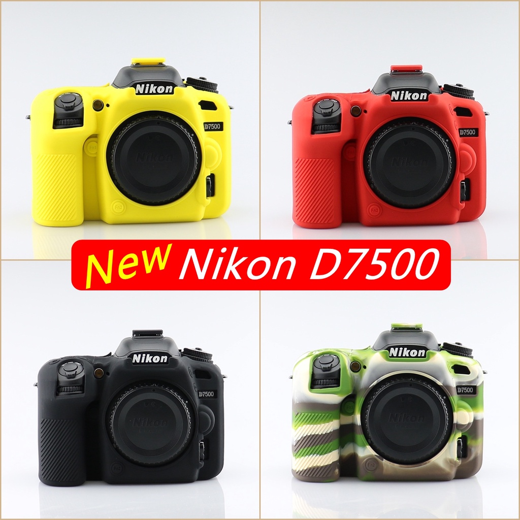 ซิลิโคน-nikon-d7500-เกรดหนา-ตรงรุ่น-พร้อมส่ง-4-สี