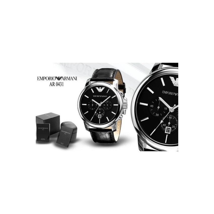 emporio-armani-นาฬิกาข้อมือผู้ชาย-classic-quartz-ar0431