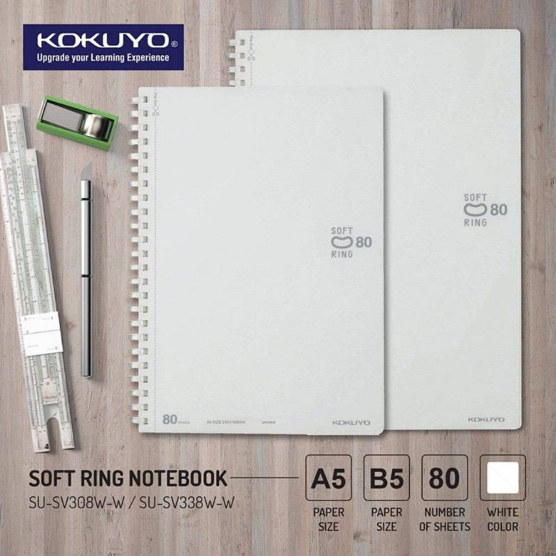 Kokuyo Campus SOFT RING NOTEBOOK A5 / B5 Shopee Thailand