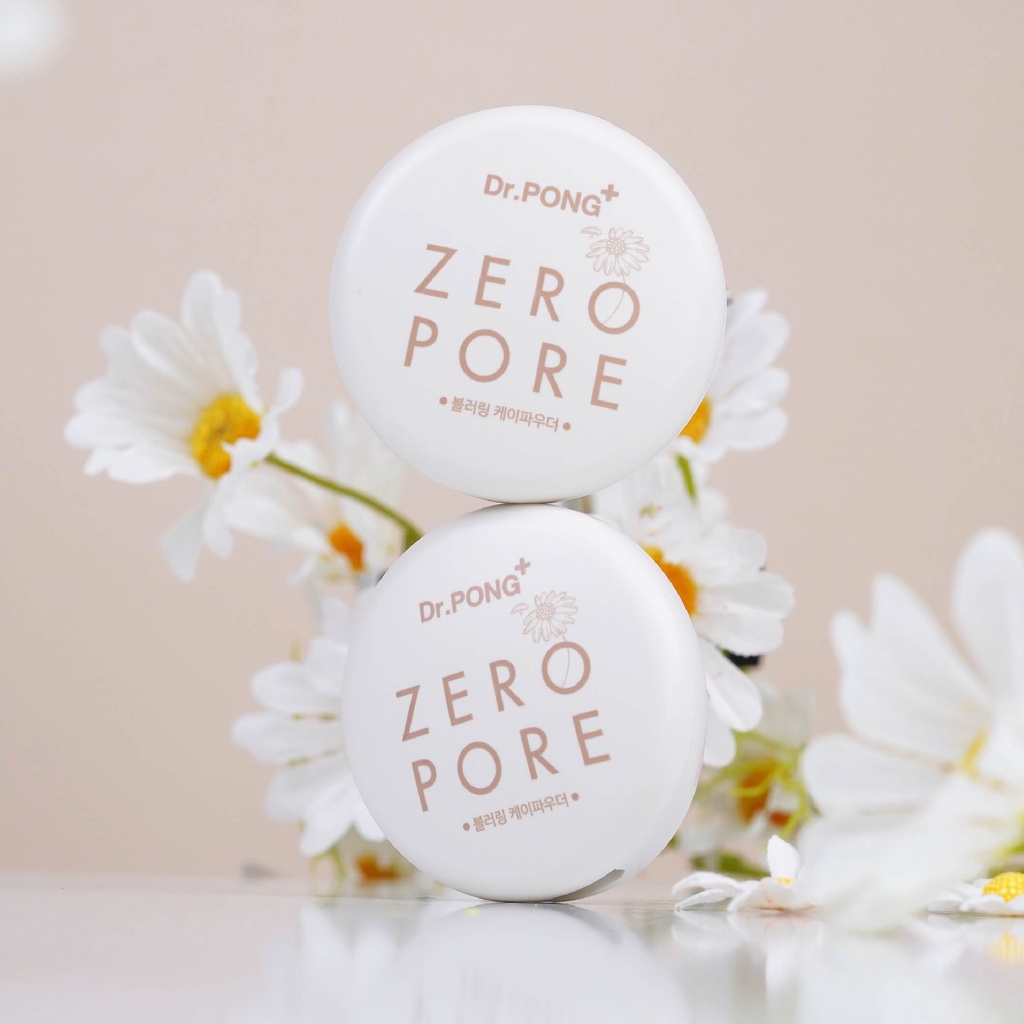 ภาพประกอบคำอธิบาย Dr.PONG ZERO PORE blurring K-powder แป้งพัฟเบลอรูขุมขน MADE IN KOREA