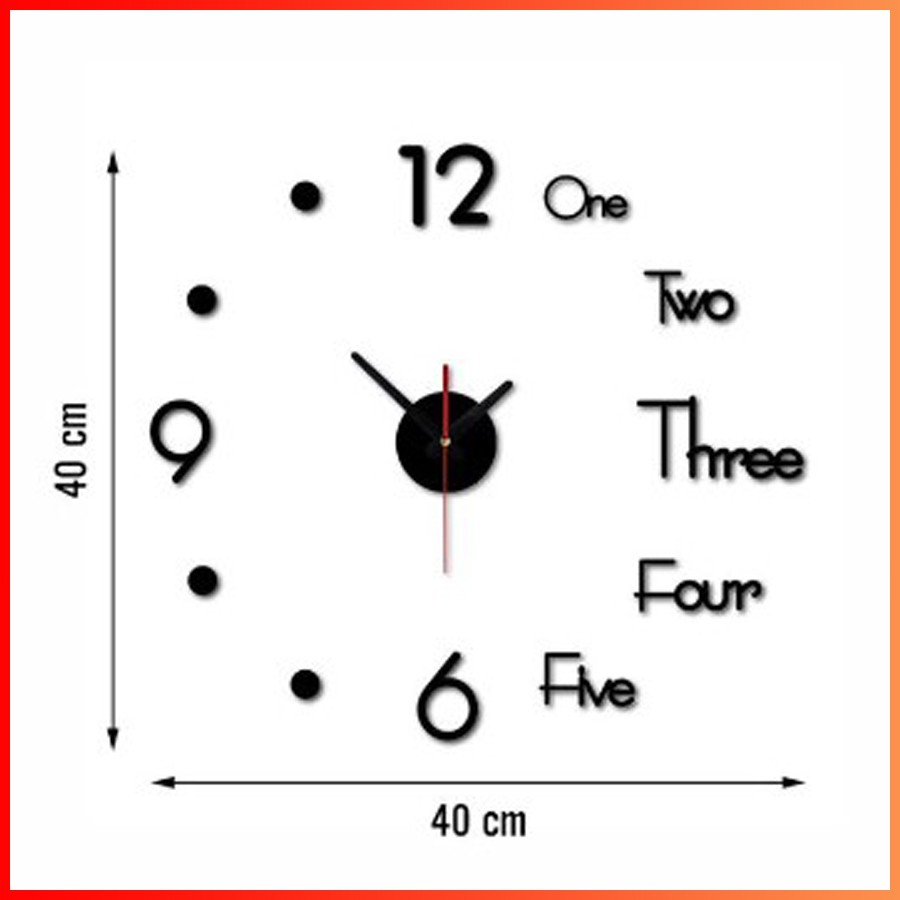 นาฬิกาติดผนัง-3d-diy-ขนาดเล็ก-นาฬิกาสไตล์โมเดิร์น-แบบเงียบสงบ