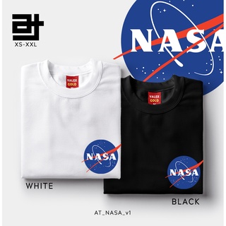 เสื้อยืด AvidiTee AT NASA Pocket Logo v1 Customized Unisex TShirt for Men and Womenเสื้อยืด ใส่สบายๆ