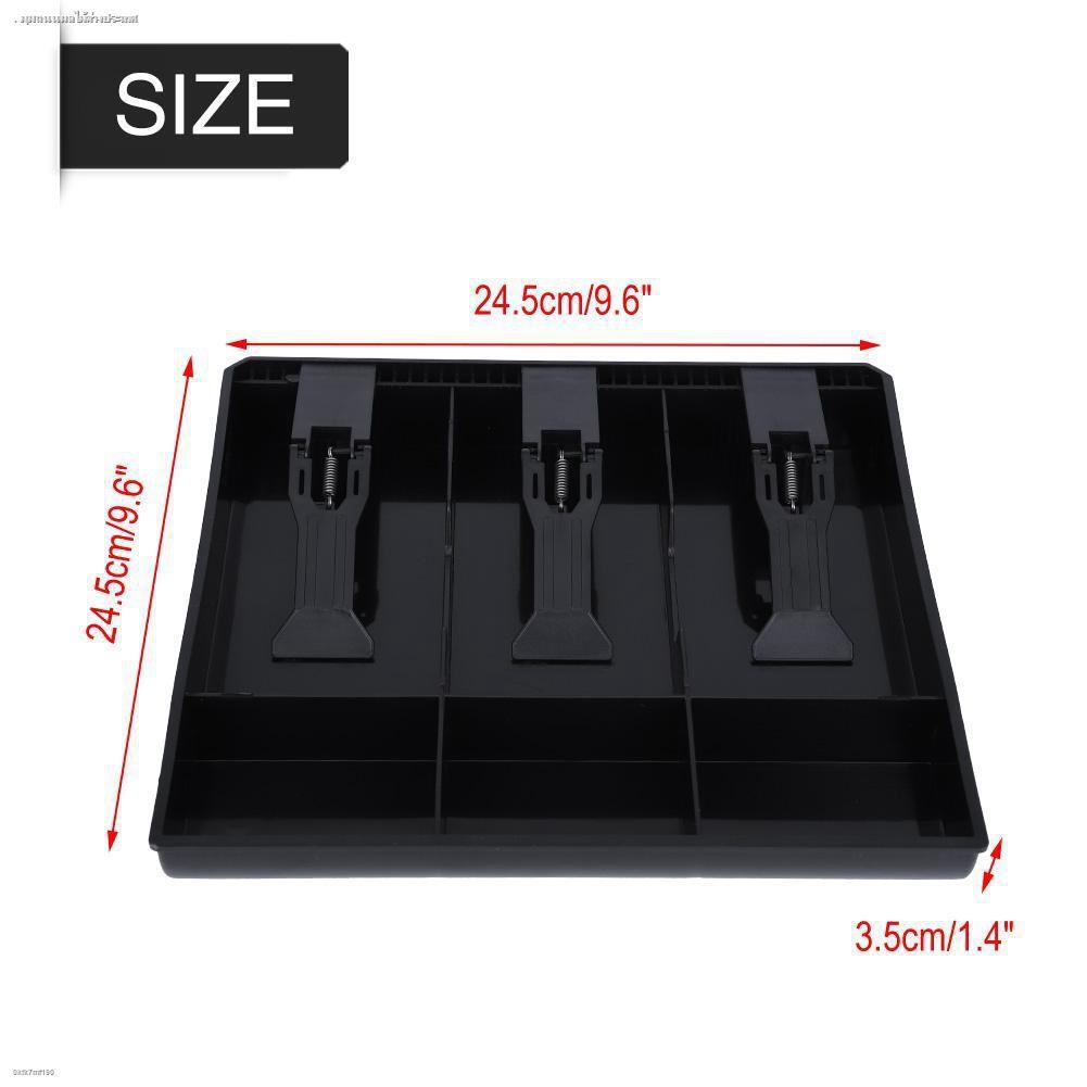 ถาดเก็บเงิน-สำหรับเก็บเหรียญ-3ช่อง-และเก็บธนบัตร-3-ช่อง