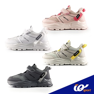 สินค้า IQ Shoes รองเท้าผ้าใบ แบบแปะ สำหรับเด็ก มี 4 สี รุ่น DJ4-MN7016K