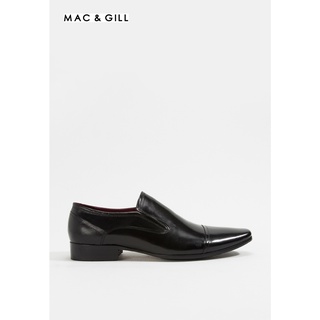 ภาพหน้าปกสินค้าMac&Gill รองเท้าผู้ชาย แบบสวมทางการและออกงานสีดำหนังวัวแท้ Austin Black Leather Business Classic Shoes Formal and casual ซึ่งคุณอาจชอบสินค้านี้