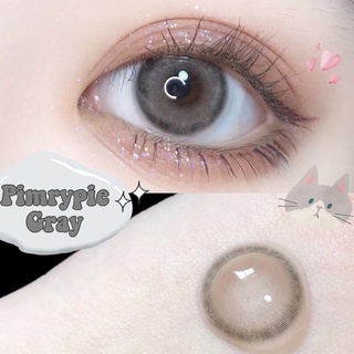 Pimrypie gray (Wink lens) ขนาดmini  มีสายตาปกติ,สั้น (บิ๊กอาย คอนแทคเลนส์ ) (bigeyes)