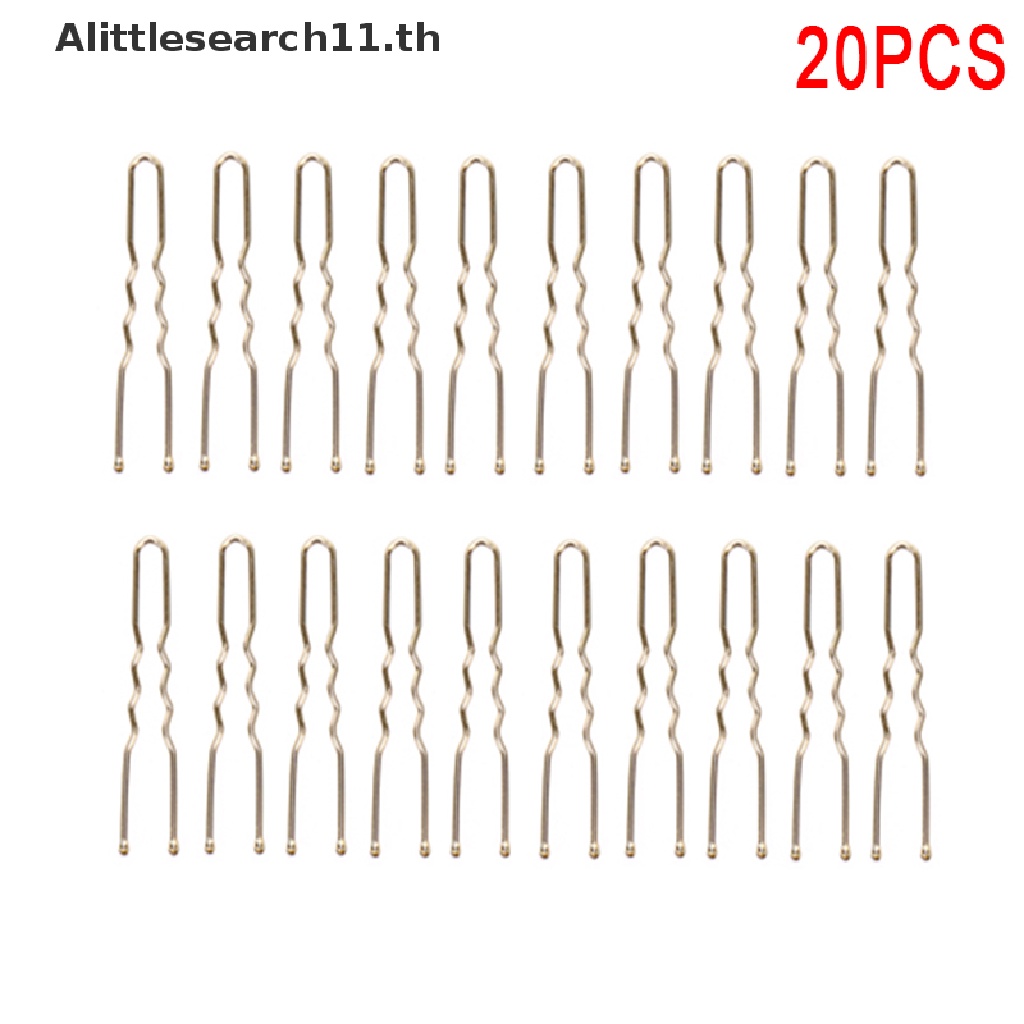 alittlesearch11-กิ๊บติดผมโลหะ-รูปตัว-u-สําหรับผู้หญิง-20-ชิ้น-ต่อชุด