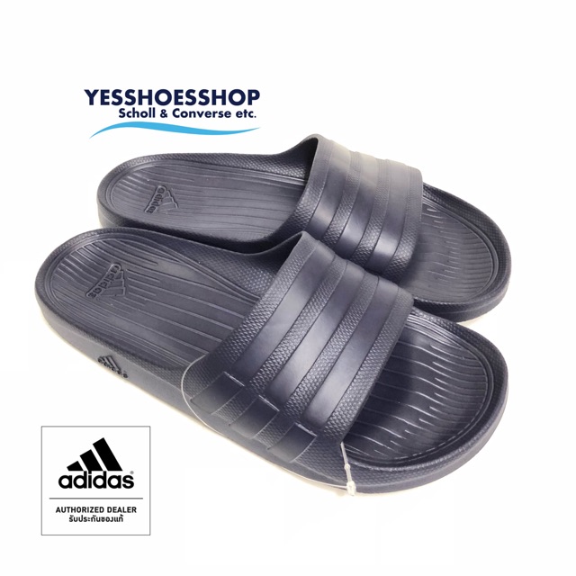 Adidas duramo sliders black best sale