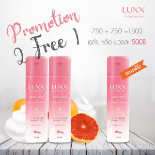 ซื้อ 2 แถม 1 ทำความสะอาดรองเท้า กระเป๋าแบรนด์เนม จากลักซ์ Luxx