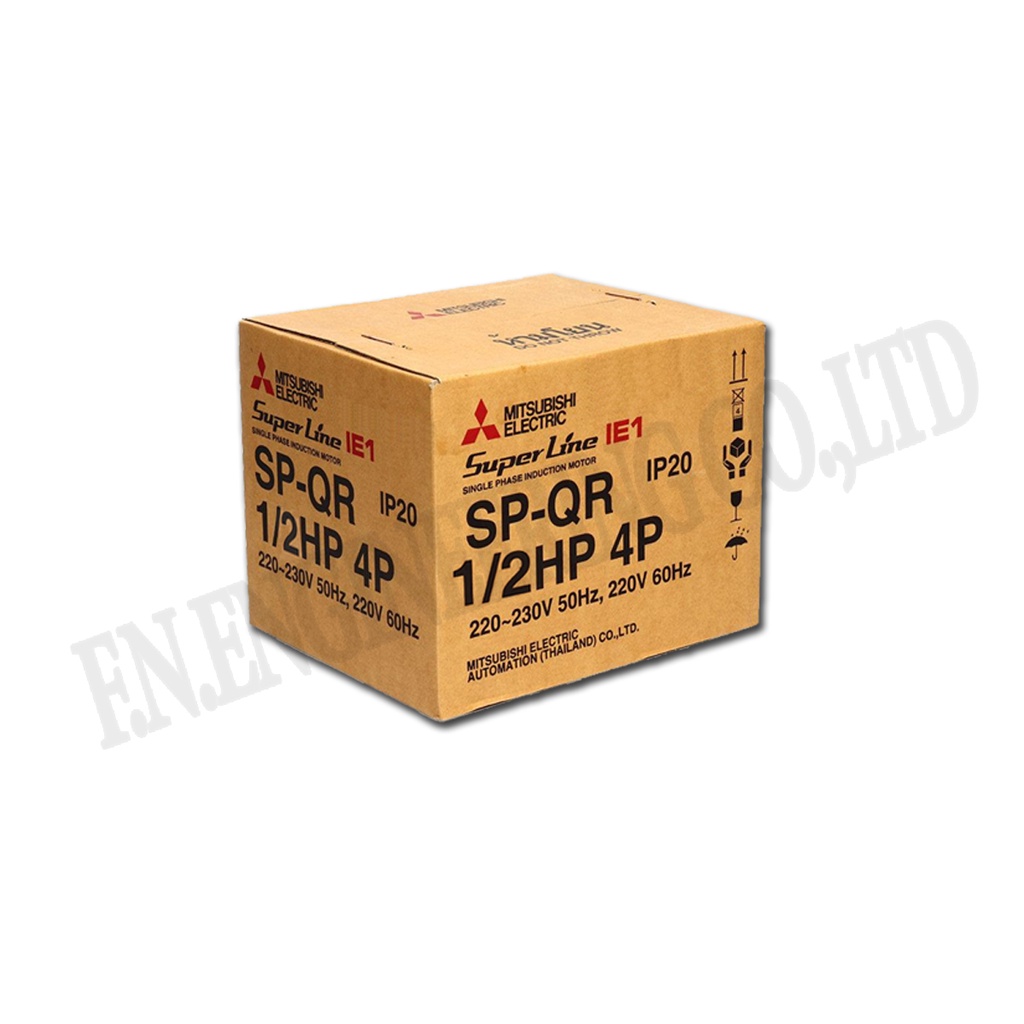 mitsubishi-มอเตอร์ไฟฟ้า-รุ่น-sp-qr-1-2hp-4pole-220v