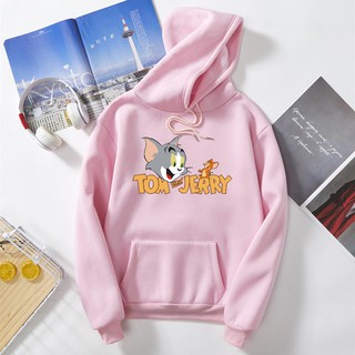 BK-155-LONG เสื่อแขนยาวมีฮูต พิมพ์ลายการ์ตูนน่ารัก มีไซส์ครบ สีให้เลือก เสื้อกันหนาวแฟชั่นเกาหลี
