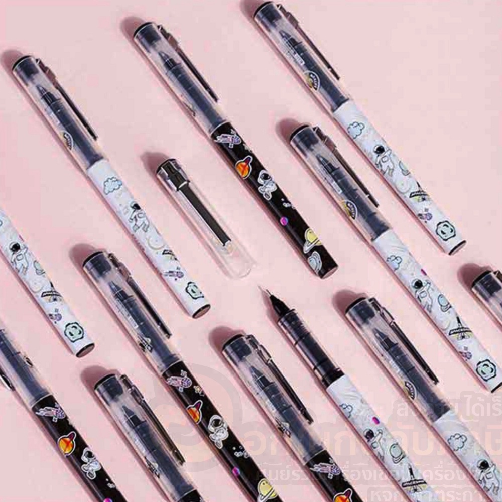 ปากกา-deli-s873-ปากกาเจล-หมึกดำ-ขนาด-0-5mm-คละลาย-จำนวน-1ด้าม-พร้อมส่ง