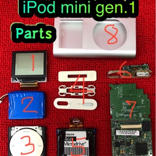 สินค้า ipod mini ไอพอด มินิ เจน1 iPod mini อะไหล่แท้ มือ2 สภาพดี