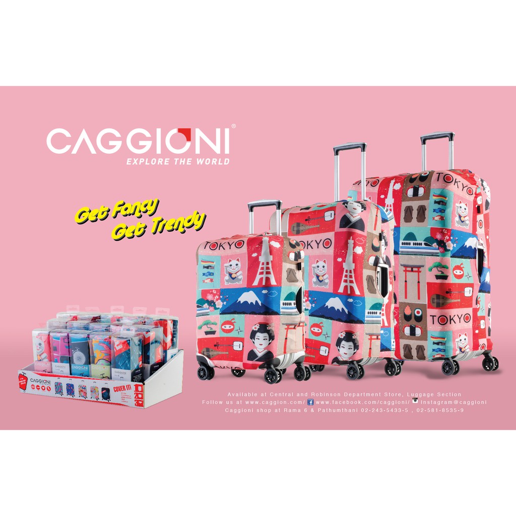 caggioni-ผ้าคลุมกระเป๋าเดินทาง-ลายโตเกียว-c1703