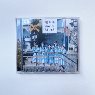 STU48 CD + DVD Single Kaze wo Matsu Regular Edition 👗🐈แผ่นแกะแล้ว ไม่มีโอบิ  Limited Edition Type D