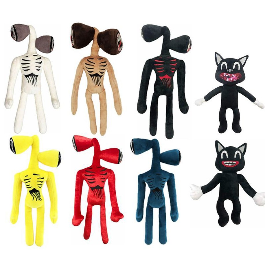 ภาพสินค้ามีให้เลือก 6 สี ของเล่นเด็กตุ๊กตาอะนิเมะ Siren Head whistle man Plush Toy Stuffed doll Toys new year gift จากร้าน factorydirect889.th บน Shopee ภาพที่ 1