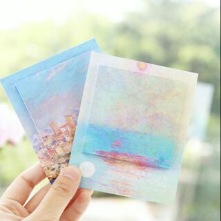 Sticky notes ART! ลายภาพวาดแนว impressionist