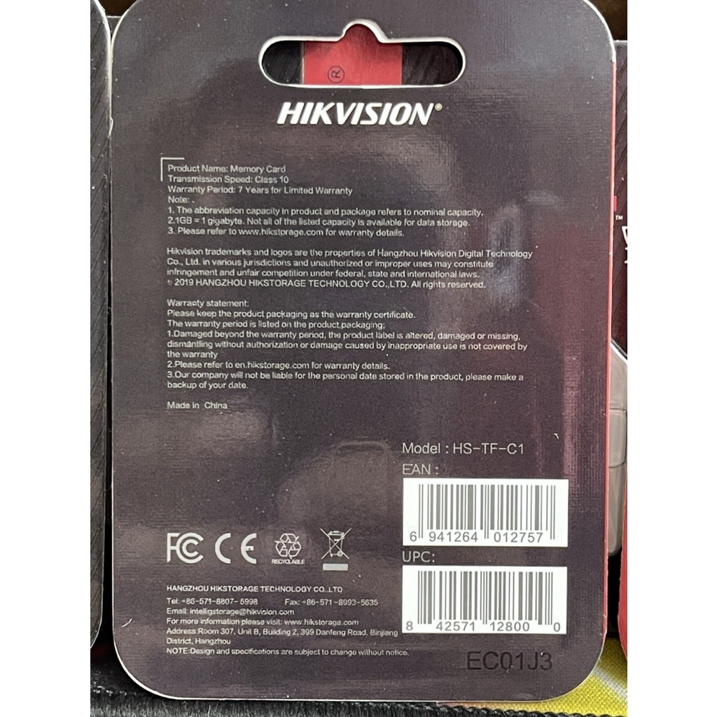 เมมโมรีการ์ด-hikvision-micro-sdcard-class10