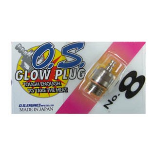 หัวเทียน O.S. #8 Glow Plug Long Medium Air/Car