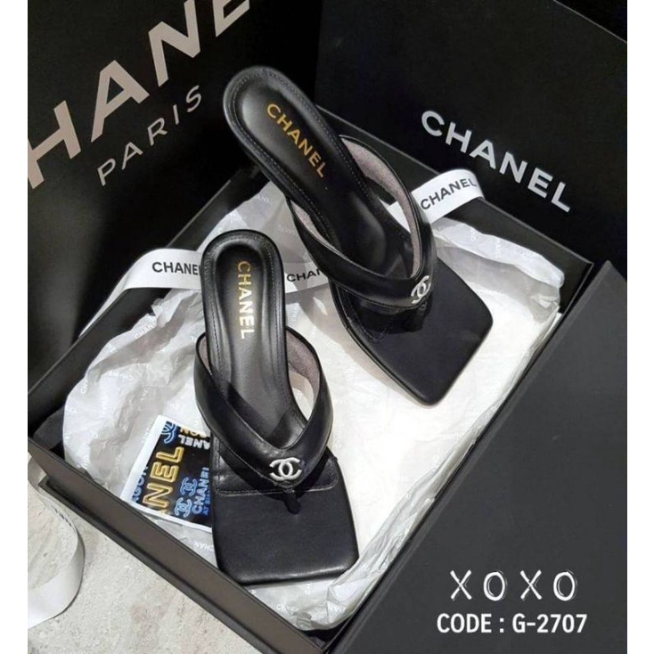 เช็คก่อนกดสั่งซื้อจ้า-รองเท้าส้นสูงงานหนีบ-ส้นไม่สูงมาก-ใส่สบาย-g-2707