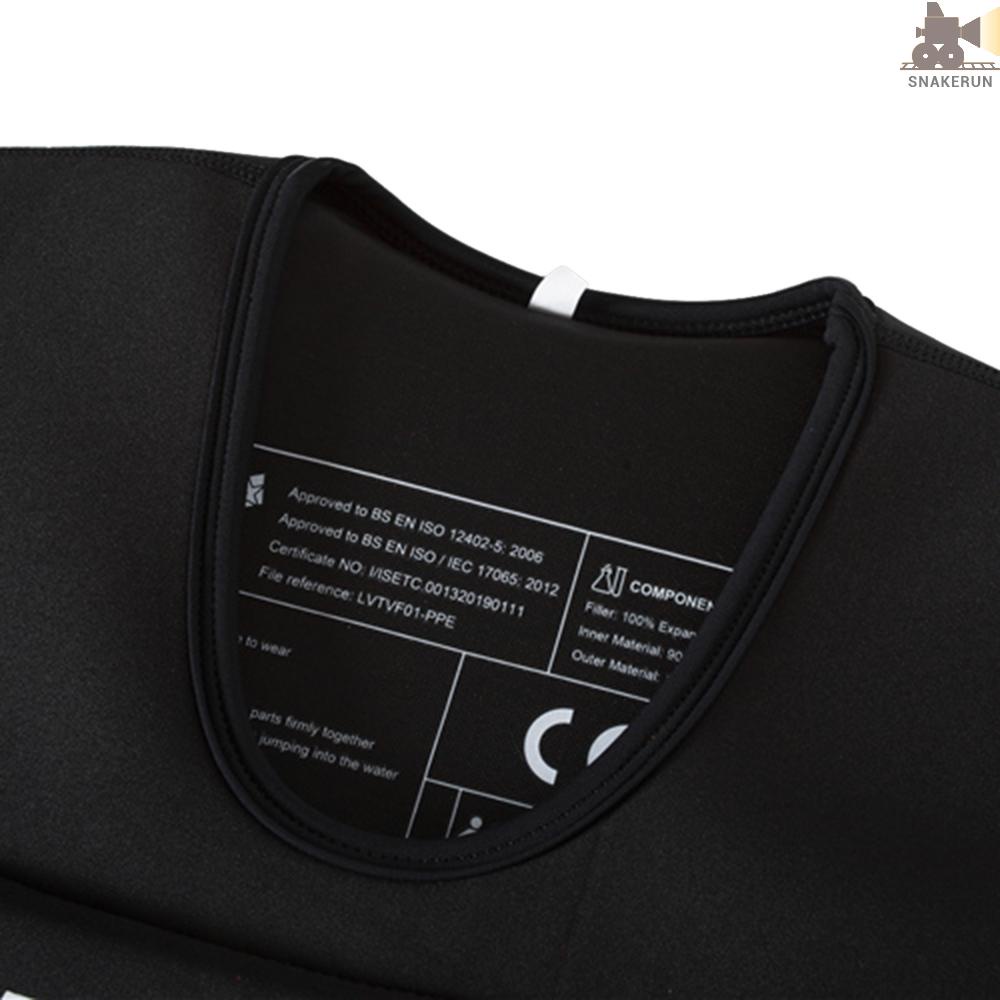 ภาพหน้าปกสินค้าSNKE Adults Life Jacket Neoprene Safety Life Vest for Water Ski Wakeboard Swimming จากร้าน snakerrun.th บน Shopee