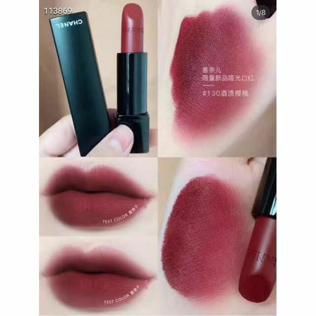 Chanel💄 เบอร์130 🔥[ROUGE OBSCUR]แท้ 💯‼ ROUGE ALLURE VELVET