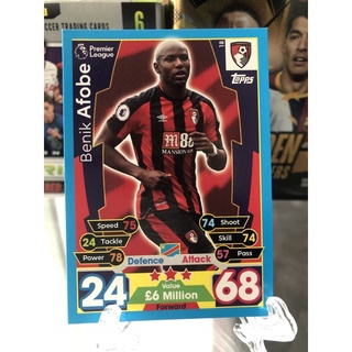 2017-2018 Topps Match Attax AFC Bournemouth