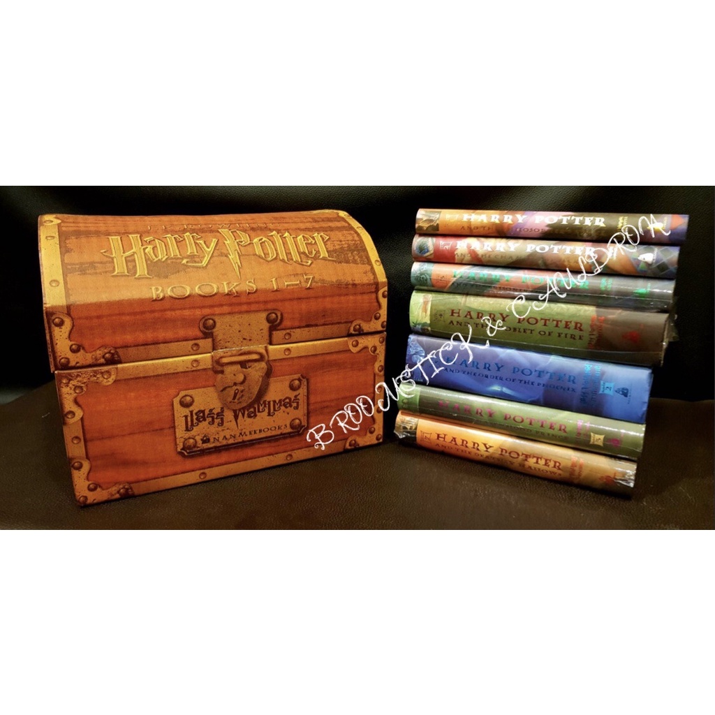 แฮร์รี่-พอตเตอร์-harry-potter-หนังสือปกแข็ง-มือ2-เล่ม1-7-ภาษาไทย-ในหีบสมบัติ